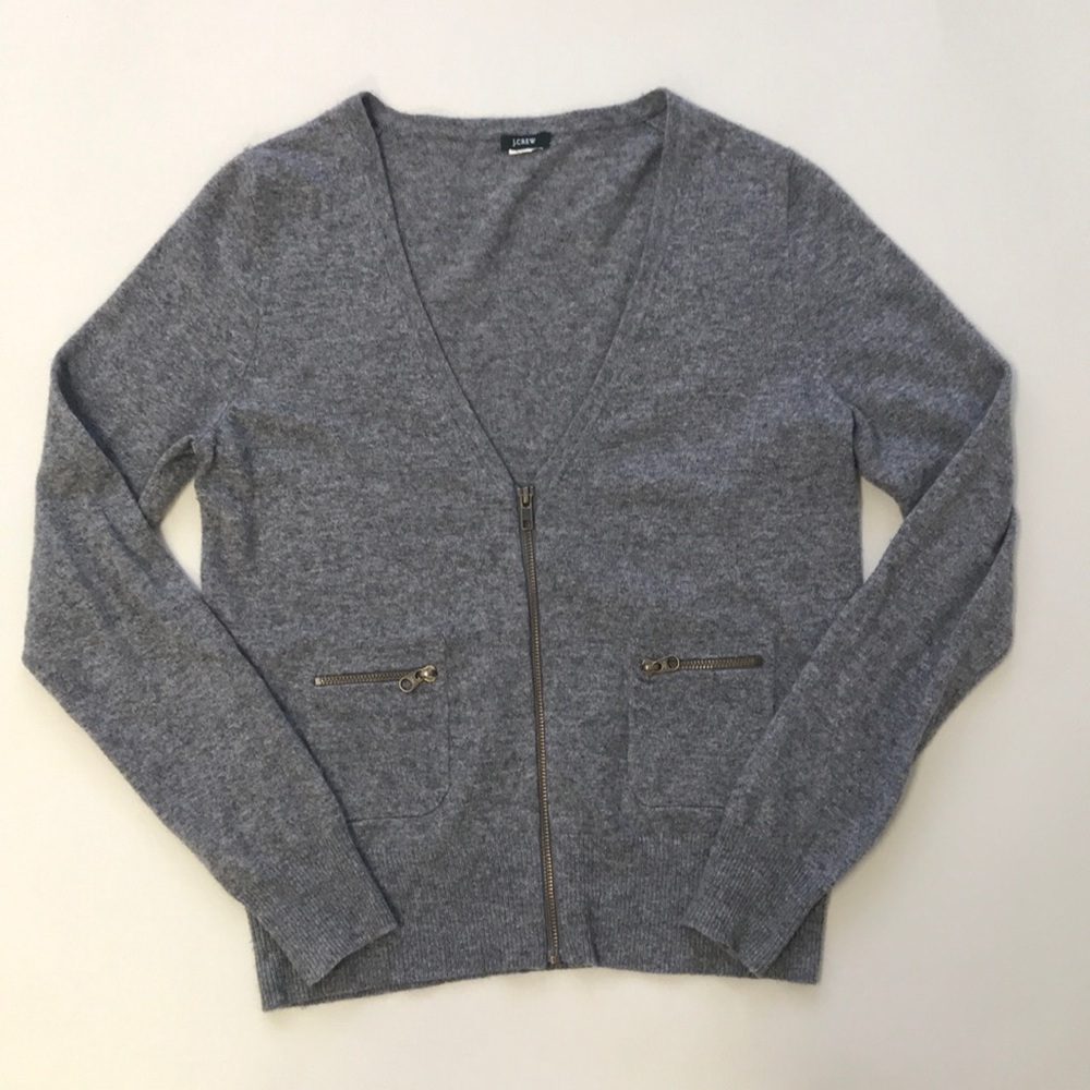 J Crew wool cardigan